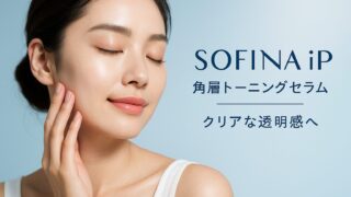 ソフィーナiP 薬用 角層トーニングセラム|黄みぐすみ印象までケアする“角層透化美容液”